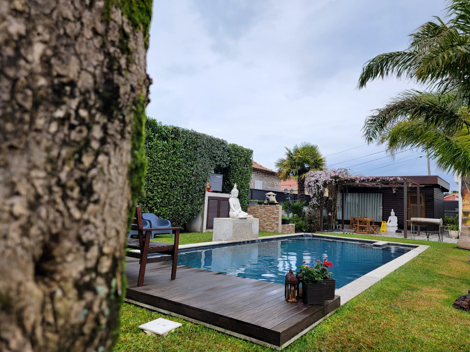 Brisas do Castelo - Jardim com piscina em Castelo do Neiva